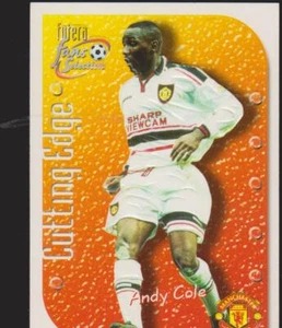 FOOTBALL  CARDS  MANCHESTER UNITED 1999  CUTTING EDGE ANDY  COLE CE 2 - Bild 1 von 2