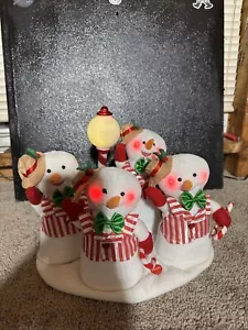 Christmas suites animated snowman Quartet - Picture 1 of 6