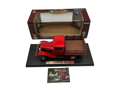 Camioneta pickup Ford Pro Street Red 1934 Road Legends Yat Ming de colección 1/18 fundida a presión Foto 1 de 4