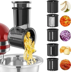 Accesorio trituradora rebanadora Jerylota para batidoras de pie KitchenAid como verduras - Imagen 1 de 6