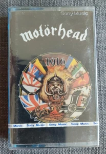 MOTORHEAD 1916 India Audio Cassette Tape 1997 Sealed - Picture 1 of 6