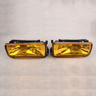 1Pair Front Bumper Fog Light Lamp Yellow Lens Fit For BMW 3 Series E36 1992-1998