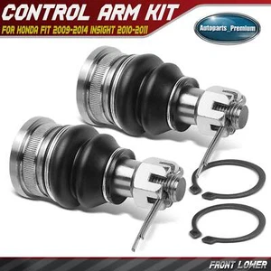 2Pcs Front LH&RH Lower Ball Joint Kit for Honda Fit 2009-2014 Insight 2010-2011 - Picture 1 of 10