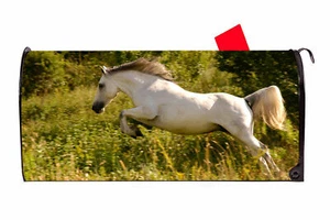 Horse 8 Vinyl Magnetic Mailbox Cover Made in the USA - Picture 1 of 1
