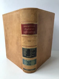 THE PACIFIC REPORTER Vol 76 West Publishing 1904 Supreme Courts Western US - Picture 1 of 10