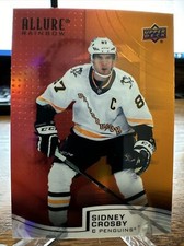 2021-22 Upper Deck Allure Rainbow Red Orange #R-87 Sidney Crosby