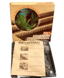 Penn Plax Aquarium Under Gravel Filter Fish Tank -Sealed-NOS-FREE SHIP - Picture 1 of 3