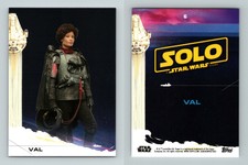 Val #6 Solo : A Star Wars Story 2018 Topps Trading Card
