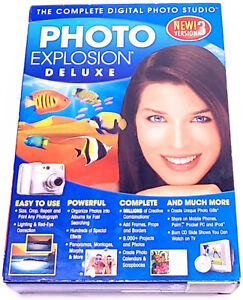 Photo Explosion Deluxe Version 5 Picture Editing Software