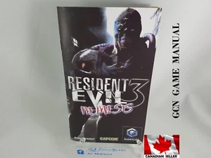 MANUAL GCN - RESIDENT EVIL 3 NEMESIS -Gamecube 'Replacement' Instruction Booklet - Picture 1 of 6