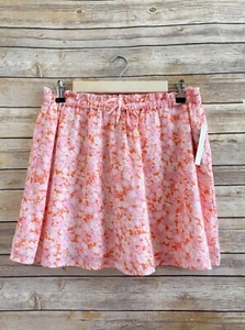 Nordstrom Floral PaperBag minifalda PEQUEÑA Rosa Línea A BOHEMIA Mujer Nueva con Etiquetas - Imagen 1 de 10