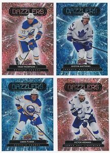 2022-23 Dazzlers BLUE & PINK Upper Deck Series 1 Hockey **U-Pick List**