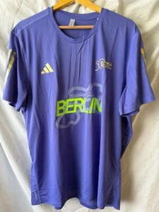 Men's Adidas BMW Berlin Marathon 2024 Finisher's Tech Shirt - XL - NWT - Picture 1 of 4