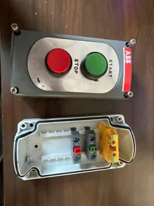 EQ.51B6 ABB Double Push Button Operator START/STOP - Picture 1 of 3