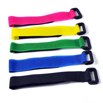 2x Klettband Kabelbinder Akkuband Klettgurt Akku Lipo 200mm x 20mm RC Auto  - Bild 1 von 4