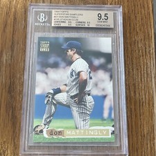 1994 Topps Promo Stadium Club Superstar Samplers SSP Don Mattingly BGS 9.5 w/10