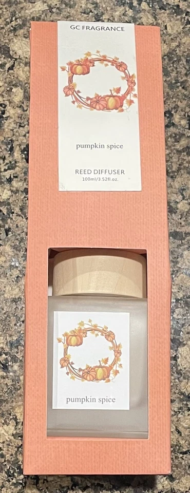 GC Fragrance Diffuser Halloween Pumpkin Spice Reed Oil Fragrance 3.52 oz - Image 1 of 1