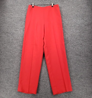 Linda Allard Ellen Tracy платье брюки женщин 10 красный высоты плоский передний прямой - Изображение 1 из 4