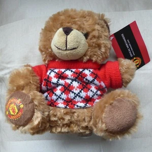 manchester united football club official merchandise teddy with label MUFC - Picture 1 of 4