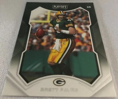 2021 Panini Playoff Football Brett Favre Green Bay Packers base card #143 - Image 1 of 2