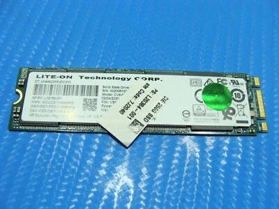 HP 15t-da200 Lite-On 128GB M.2 SSD Solid State Drive CV8-8E128-HP L15189-001 - Image 1 of 2