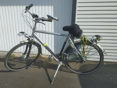 Fahrrad bis 150 kg  Herren 28 zoll Gazelle Orange Citybike silber Hollandrad - Bild 1 von 4