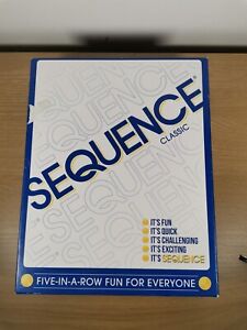 Sequence Classic Fun Family Easy-To-Play Party Board / Card Game Free UK Postage
