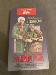 Scrooge 1992 Pepsi - Cola A Christmas Carol Based On Charles Dickens NEW VHS - Picture 1 of 6