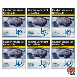 6x JPS / John Player Special Blue Stream / Blau Zigaretten à 27 Stück