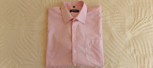 Seiden Sticker-Classic,Kurzarm Hemd,45/46,Cotton,Hell Rosa,Urlaub,Party,TOP Z. - Bild 1 von 14