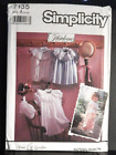 Simplicity 7135 Classic Heirloom toddler's pattern size 1-4 uncut