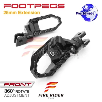 Clavijas de pie Riser Rider Touring de 1 pulgada para Ducati Sport 750 todo el año BUZZ Foto 1 de 4