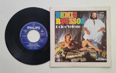 Demise Roussos-Dolce Veleno/IL  Mago 7" Vinyl Single 1979 Phillips Italy - Image 1 of 4
