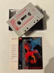 DAVID BOWIE - LET’S DANCE (UK CASSETTE TAPE) - Picture 1 of 6