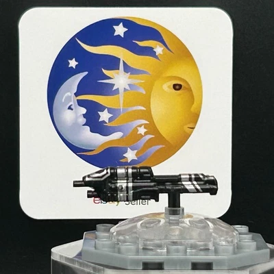 HALO Mega Bloks Construx Weapon: Assault Rifle (T3) - Black w/ Silver pattern x1 Foto 1 de 4