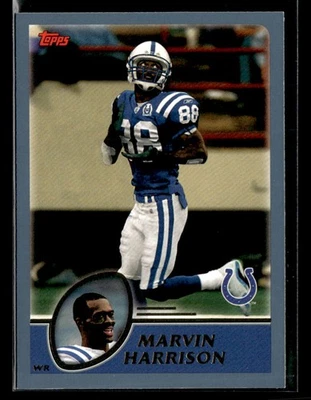 2003 Topps Marvin Harrison #290 - Image 1 of 2