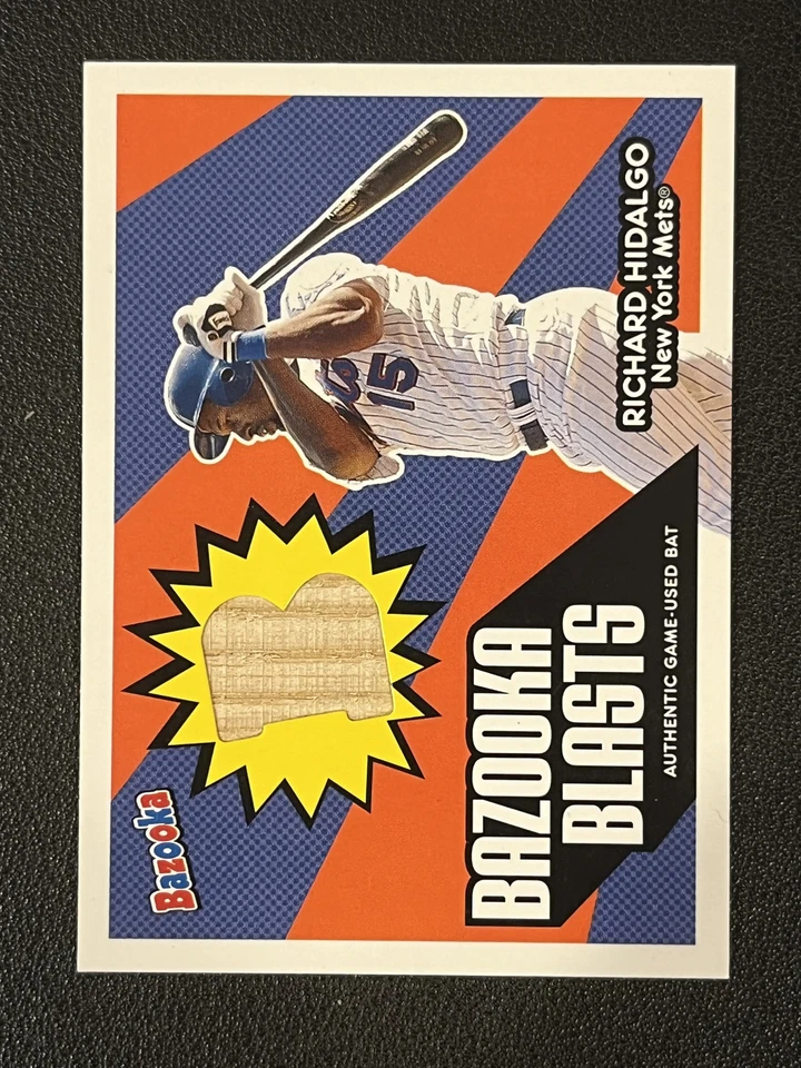 Richard Hildago 2005 Topps Bazooka Blast Relic BB-RH Mets - Image 1 of 1