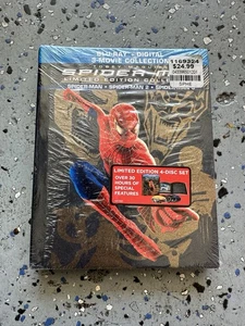 Spider-Man: 3-Movie Collection (Limited Edition Collection) (Blu-ray) New - Picture 1 of 18