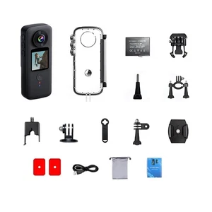 4K HD Wifi Dual Screen Anti-Shake Handheld Selfie Vlog Sport Action Kamera E - Bild 1 von 24