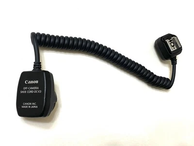 Canon OC-E3 Off Camera Shoe Cord - Image 1 of 4