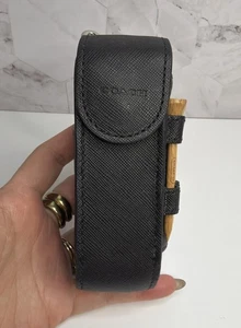 Bolsa de cuero para pelotas de golf COACH con juego de pelotas de golf COACH ¡Nueva con etiquetas! - Imagen 1 de 5