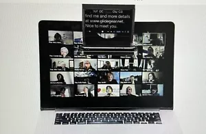 Little Prompter LIP 100 Small Compact iPhone Teleprompter Webcam Laptop - Picture 1 of 5