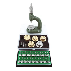 NUEVO para Herramienta de Joyería de Relojero con Tornillo Micrométrico y Bomba Empujador Yunque - Imagen 1 de 12