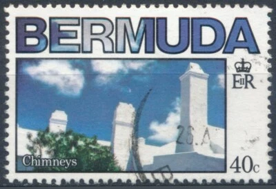 Architecture: 40c - Bermuda 1985 - F H - SG 488 - Image 1 of 3