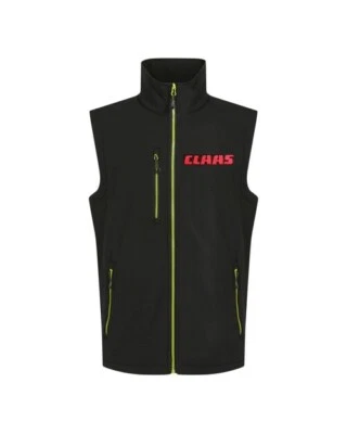 Claas Tractor/Combine Soft Shell Bodywarmer/Gilet - Small - 3XL - Image 1 of 3