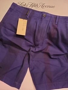 $690 New Tag Mens Burberry Limited Edition Shorts Multic Size 34 US Authentic - Picture 1 of 6