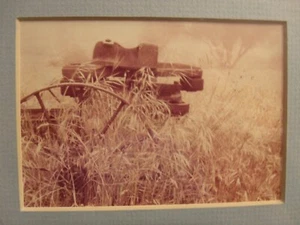  Vingtage 1979 Art-A-Fair Festival Laguna Beach Ca Farm Machine Framed Picture - Picture 1 of 7