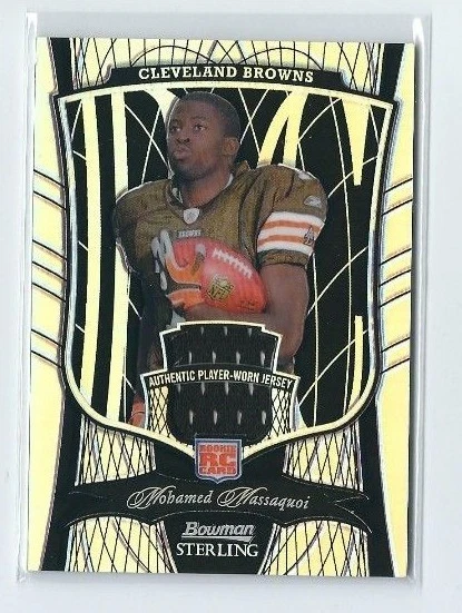 Mohamed Massaquoi 2009 Bowman Sterling RC Jersey Black Refractor #169 LTD #18/50 - Image 1 of 1