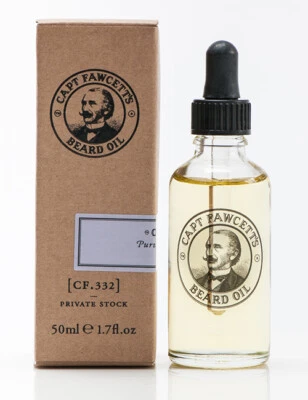 Captain Fawcett Private Stock 50ml Beard Oil Mens Grooming & Beard Care (CF.332)