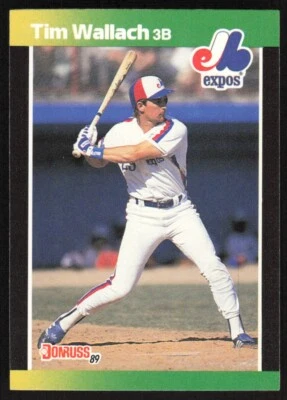 1989 Donruss Baseball's Best Tim Wallach #34 Montreal Expos - Image 1 of 2